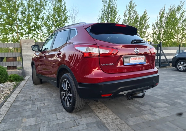 Nissan Qashqai cena 49700 przebieg: 126970, rok produkcji 2015 z Debrzno małe 154